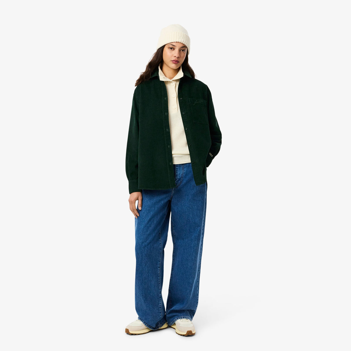 Lacoste Oversized Corduroy Overshirt - view 2