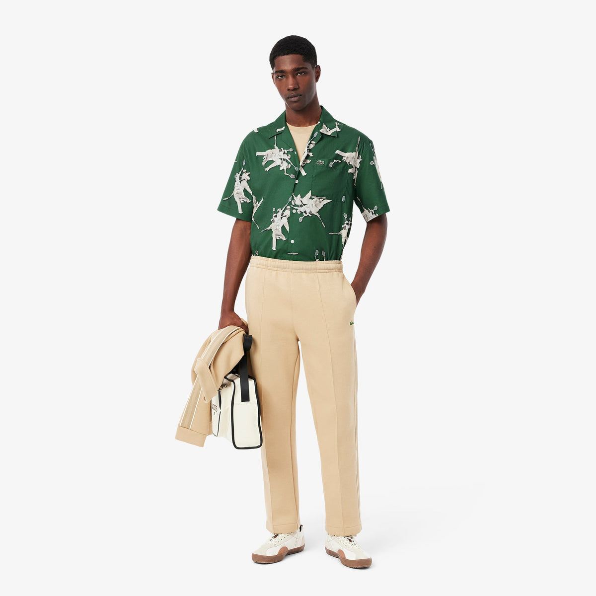 Relaxed Fit René Lacoste Print Shirt - view 2