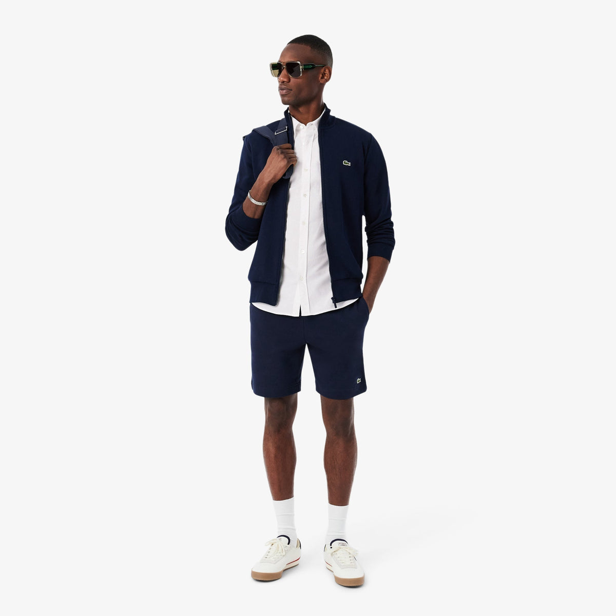 Lacoste Regular Fit Short Sleeved Oxford Shirt - view 2