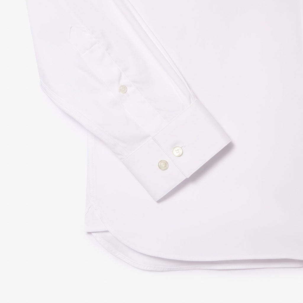Lacoste Slim Fit Stretch Poplin Shirt - view 2