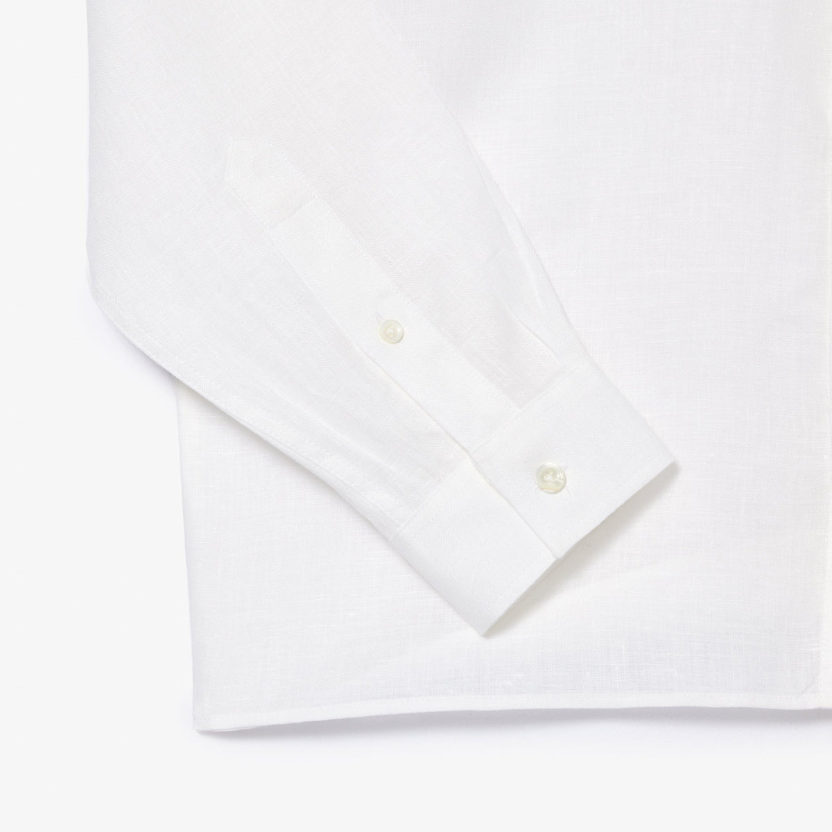 Lacoste Regular Fit Linen Shirt - view 7