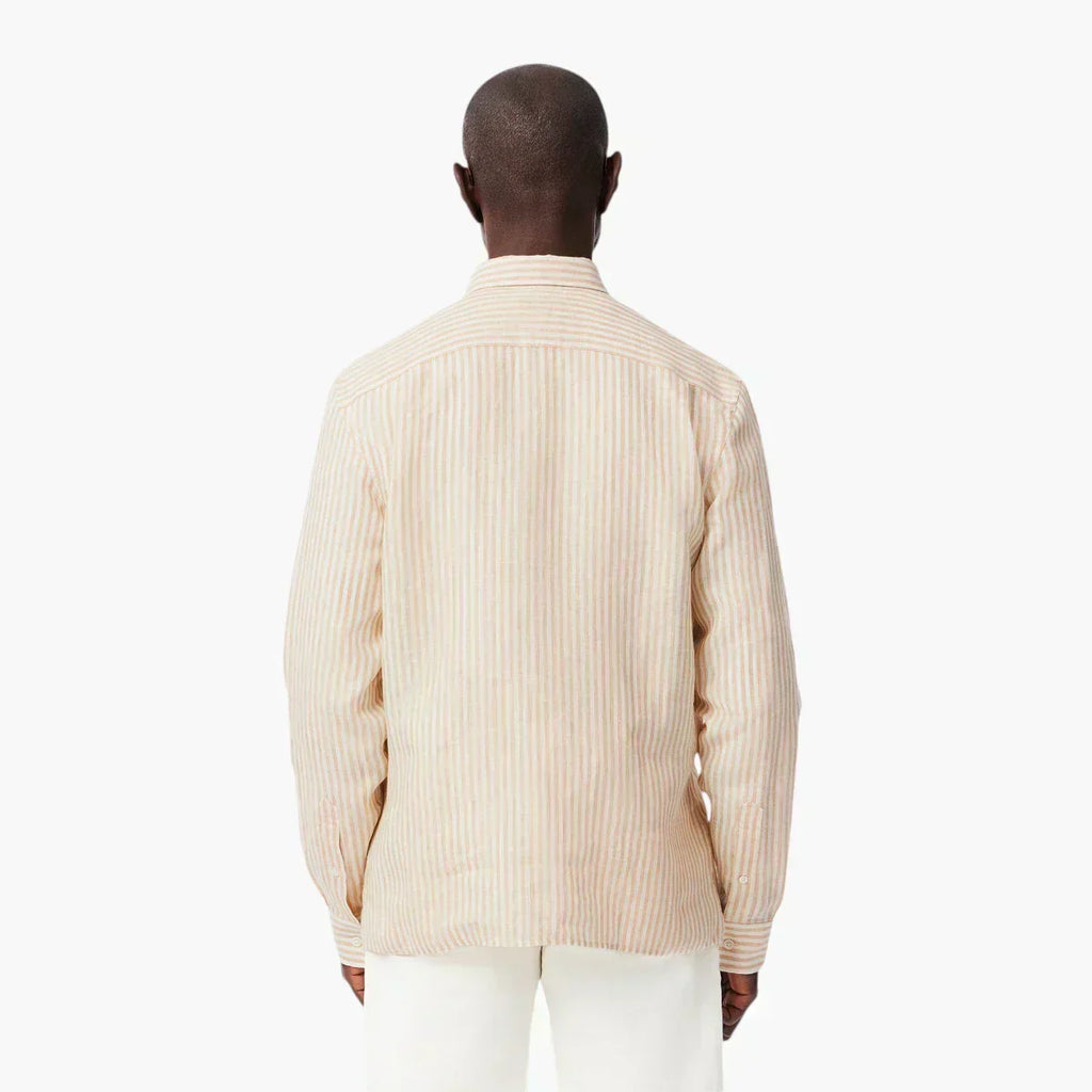 Regular Fit Striped Linen Shirt