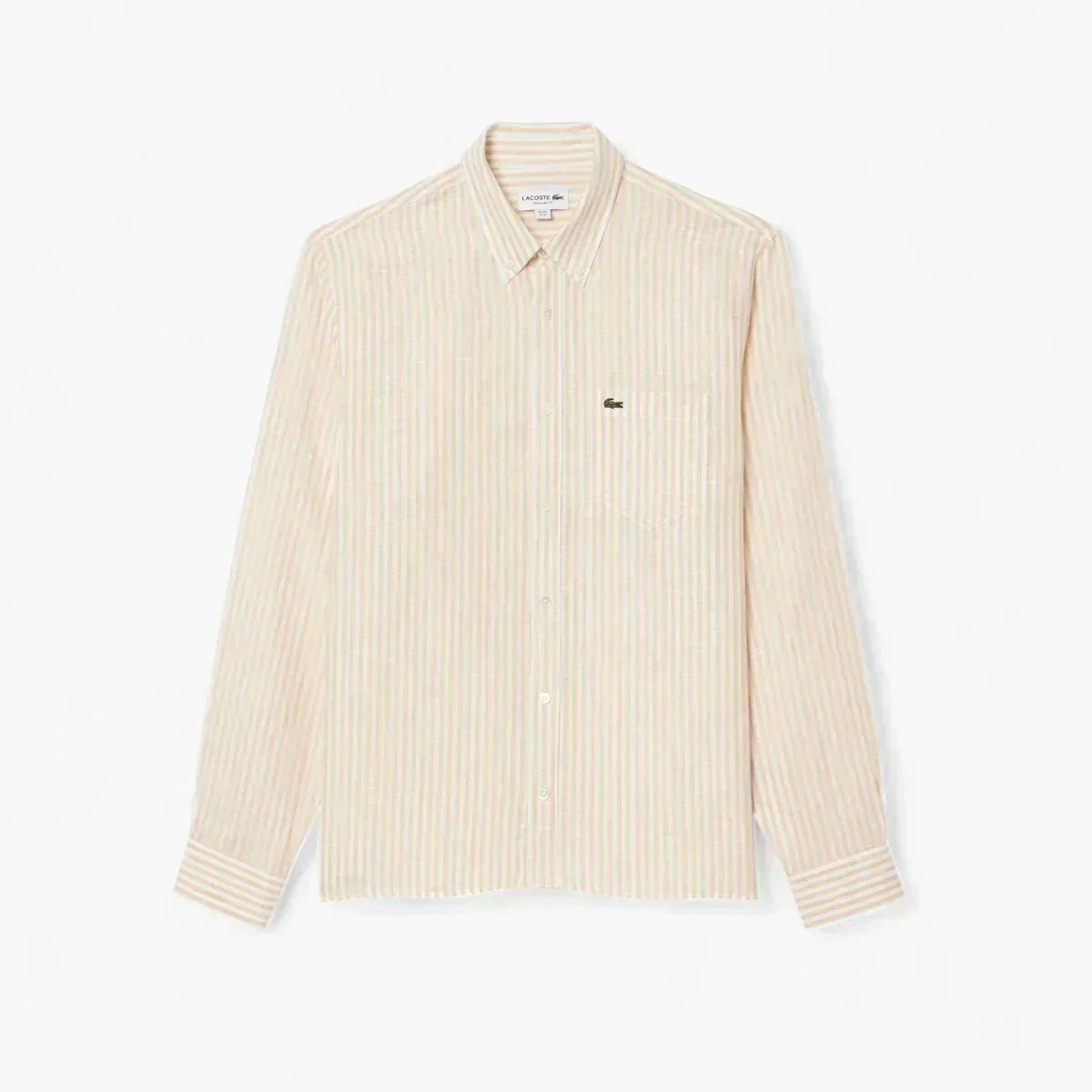 Regular Fit Striped Linen Shirt