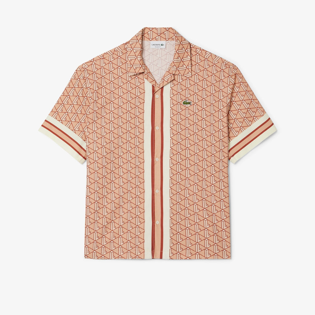 Lacoste Straight Cut Monogram Shirt