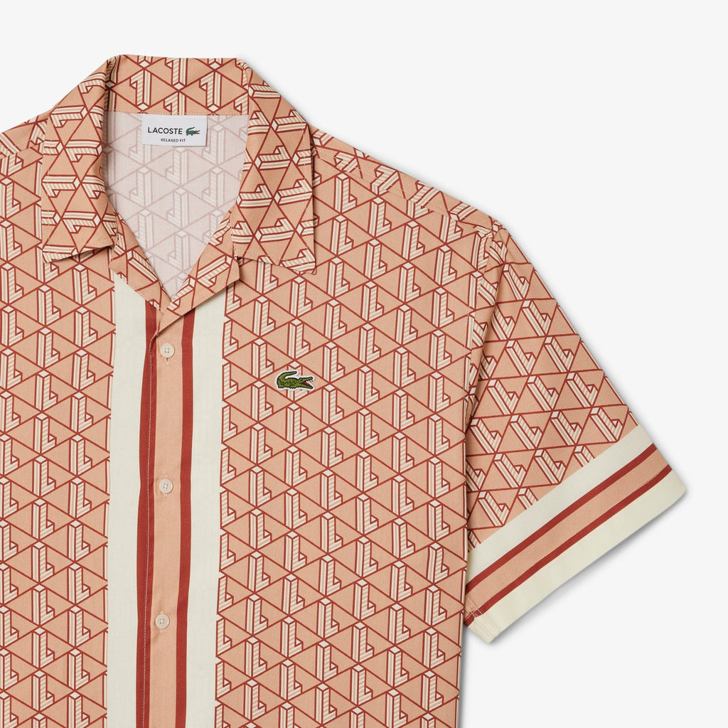 Lacoste Straight Cut Monogram Shirt - view 2