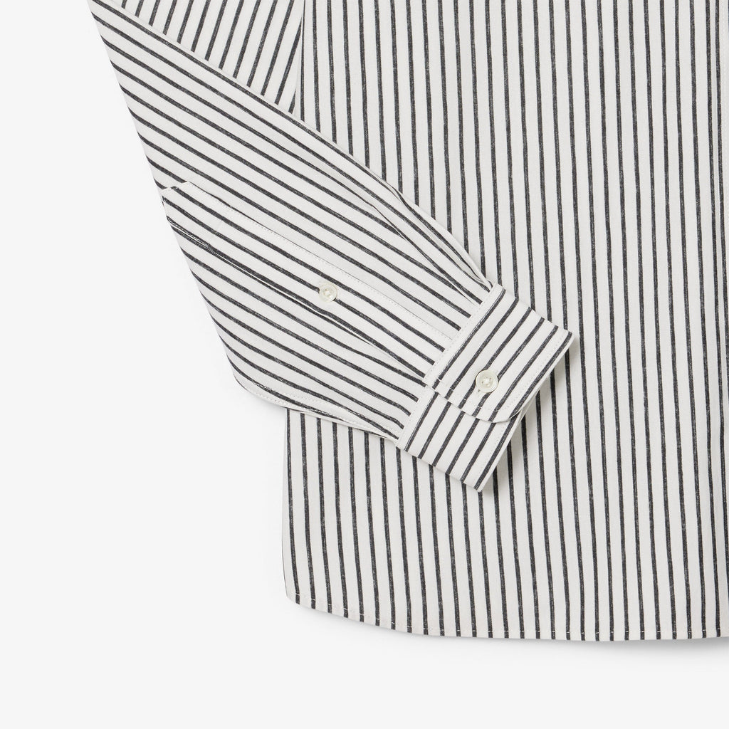 Lacoste Regular Fit Striped Cotton Shirt - view 3