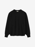 Wool Rib Crewneck Sweater