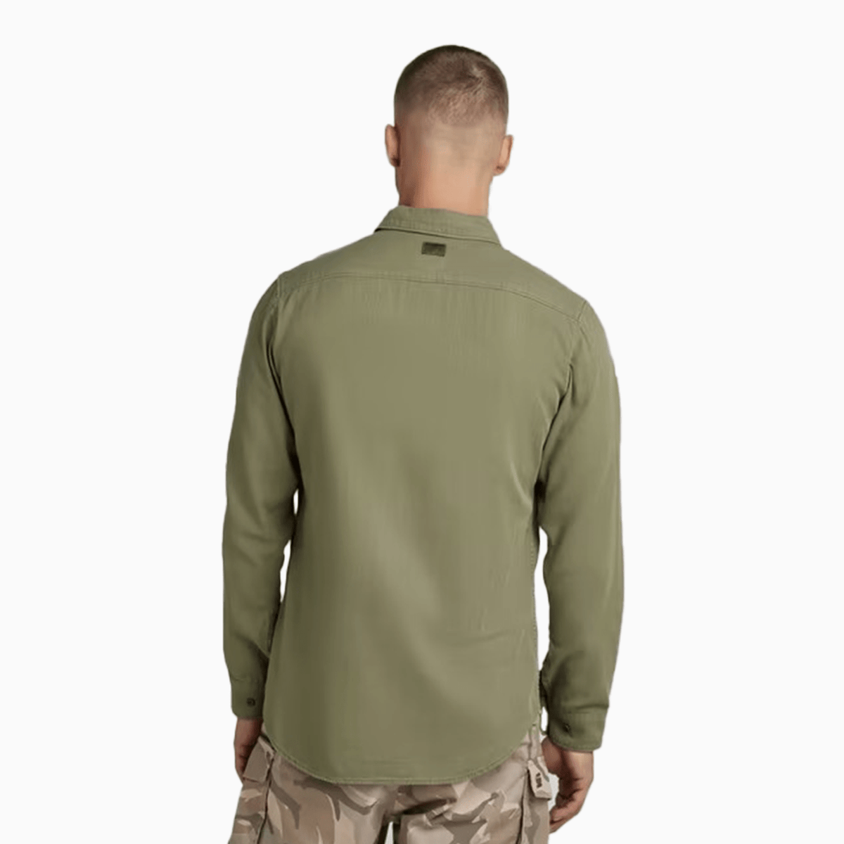 Men's Marine Slim Long Sleeved Shirt