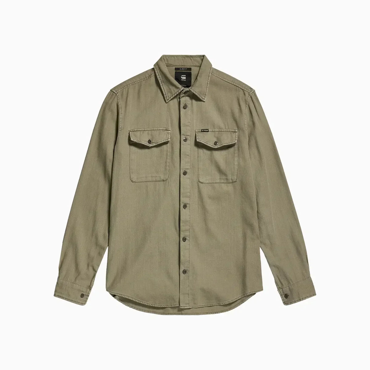 Men's Marine Slim Long Sleeved Shirt