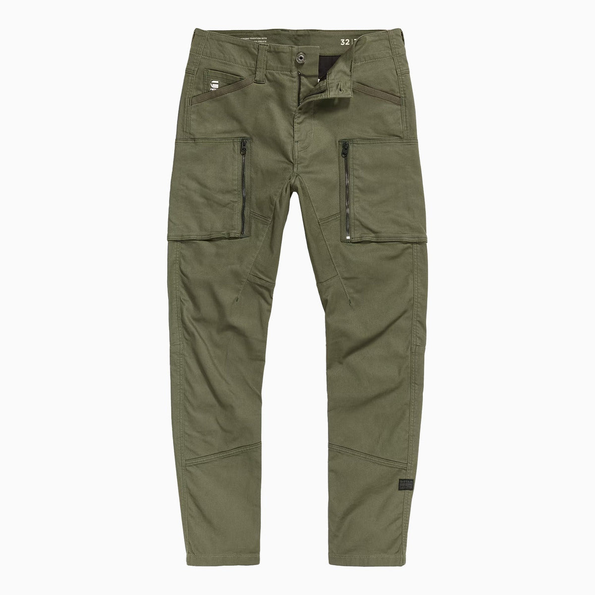 Men's Zip Pocket 3D Skinny Cargo Pant