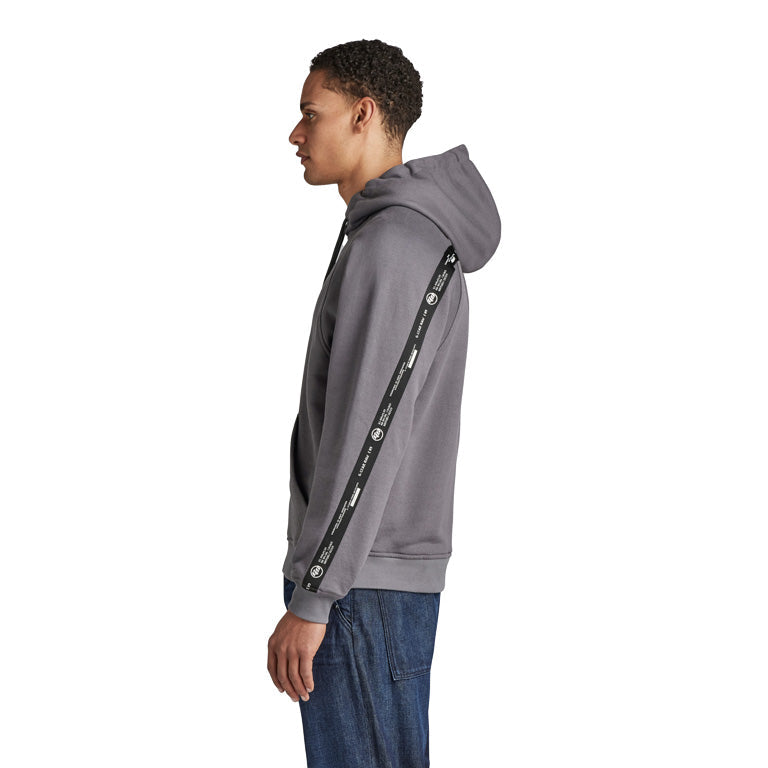 G-Star Tape Raglan Loose Hooded Sweater