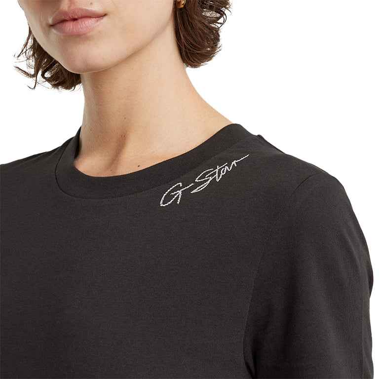 G-Star Faux Embro Logo T-Shirt