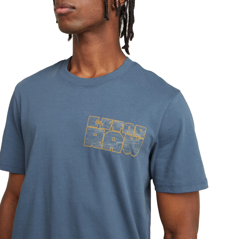 G-Star Topography Chest Graphic T-Shirt