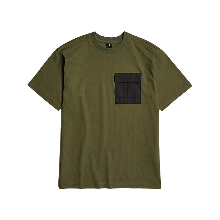 G-Star Woven Mix Pocket Loose T-Shirt