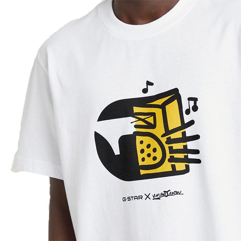 G-Star Boombox Cartoon Loose T-Shirt