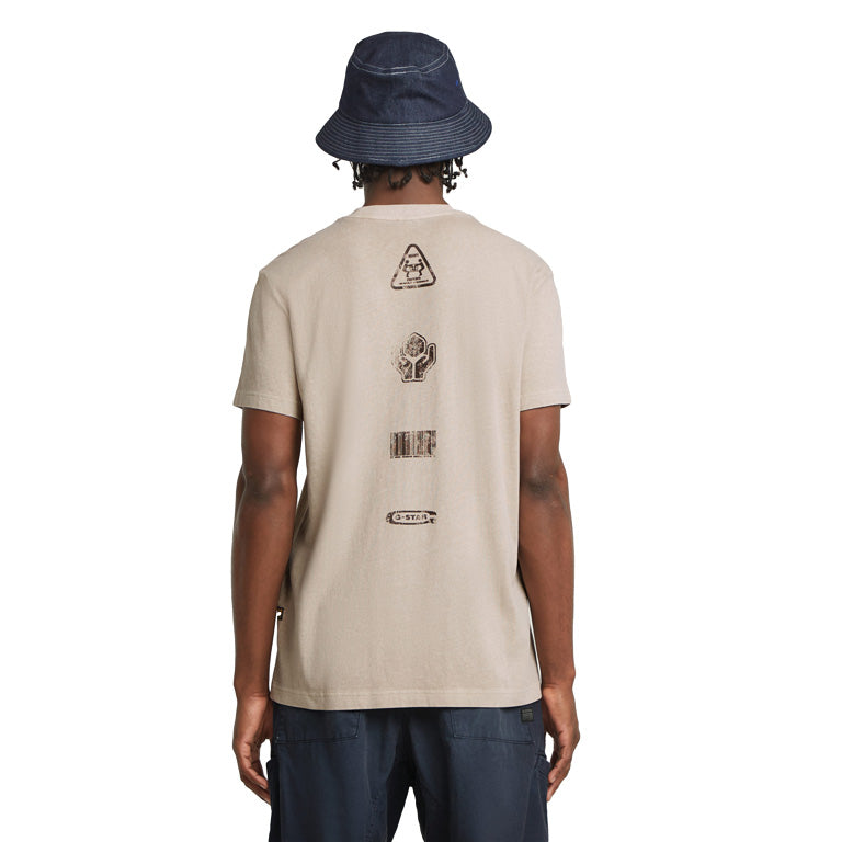 G-Star Shipping Graphic Overdyed T-Shirt