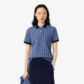 Lacoste Slim Fit Monogram Jacquard Polo Shirt