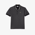 Lacoste Classic Fit Monogram Jacquard Polo Shirt