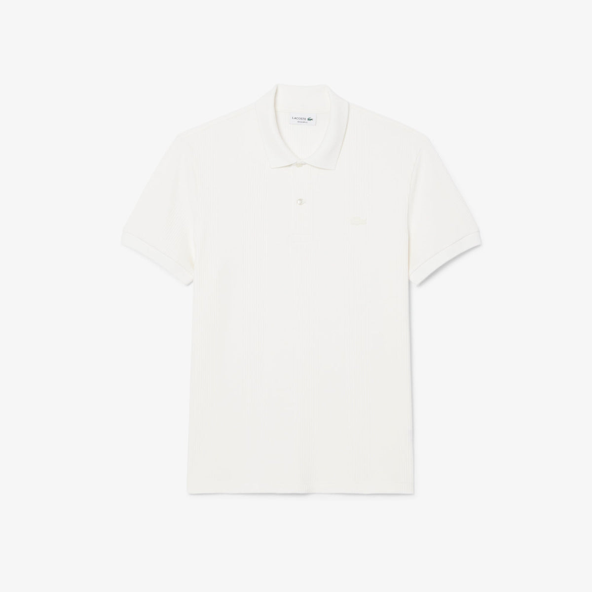 Lacoste Classic Fit Ribbed Knit Polo Shirt - view 5