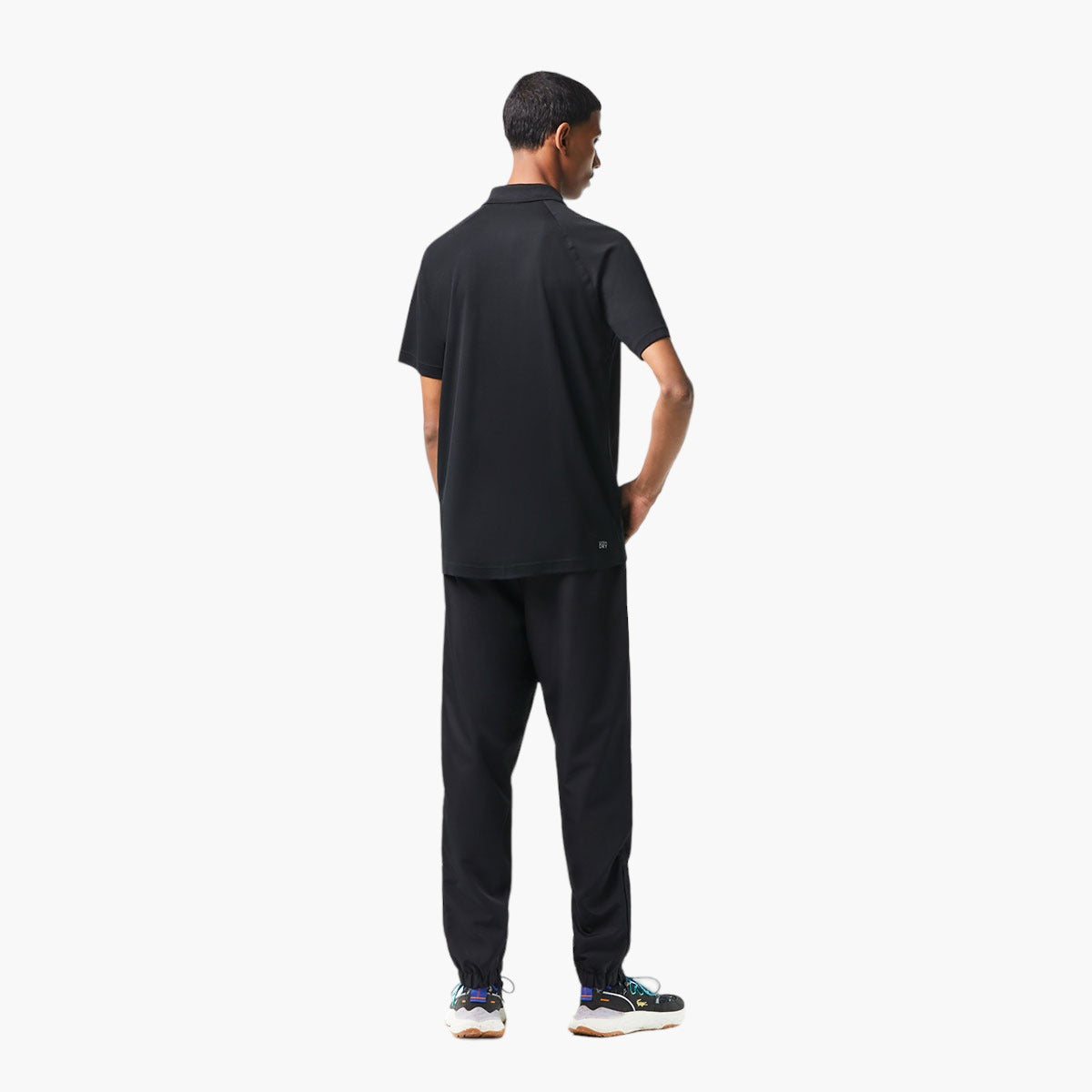 Sport Breathable Run-Resistant Interlock Polo Shirt