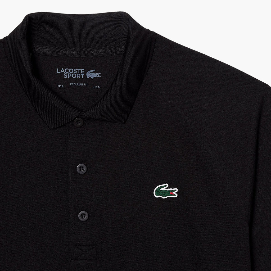 Sport Breathable Run-Resistant Interlock Polo Shirt