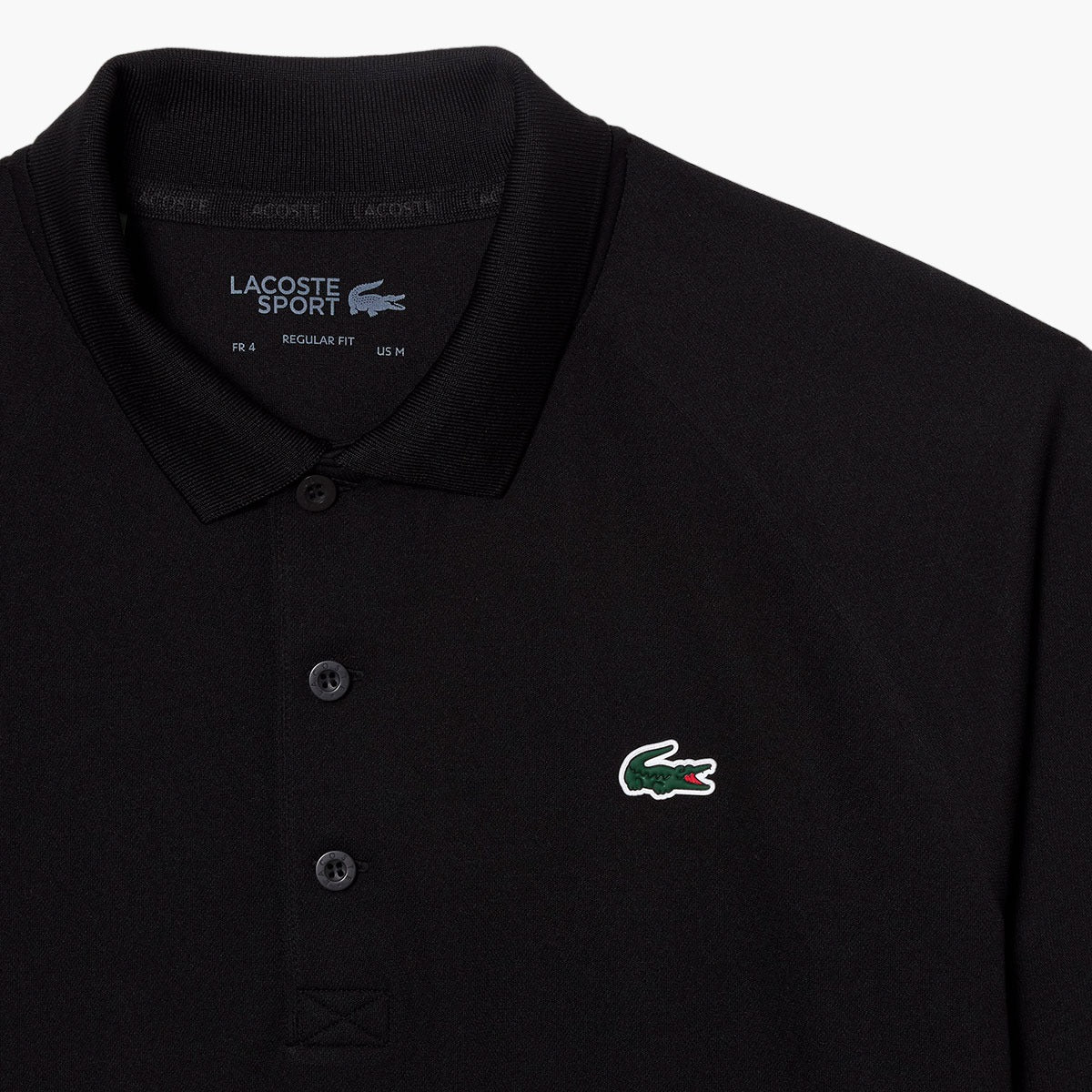 Sport Breathable Run-Resistant Interlock Polo Shirt