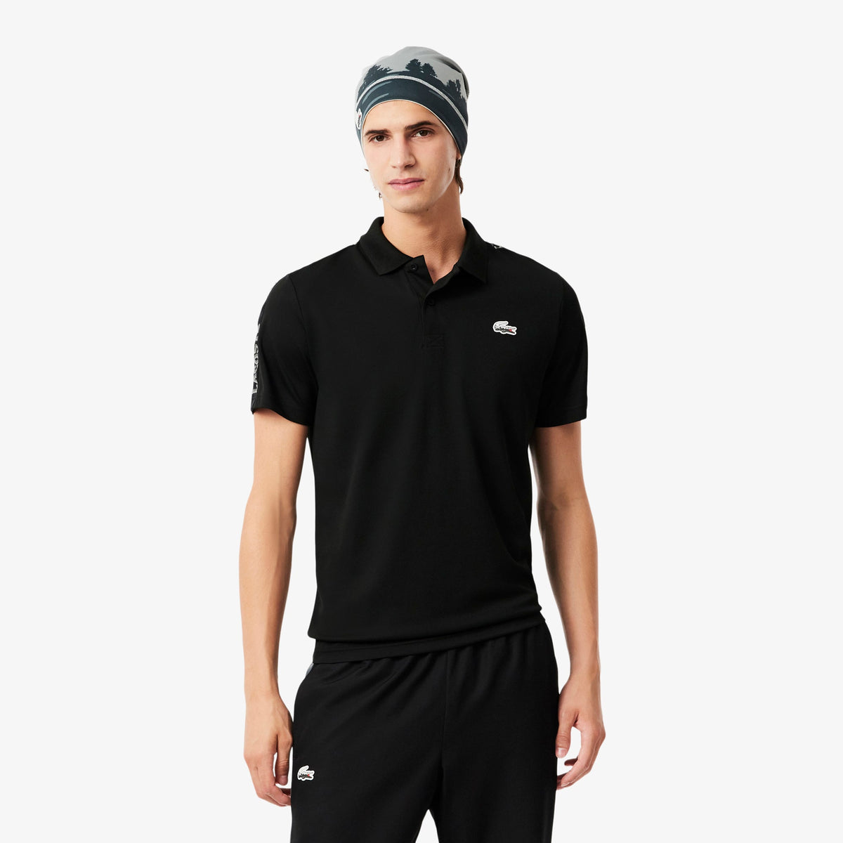 Lacoste Sport Ultra Dry Landscape Crocodile Polo Shirt