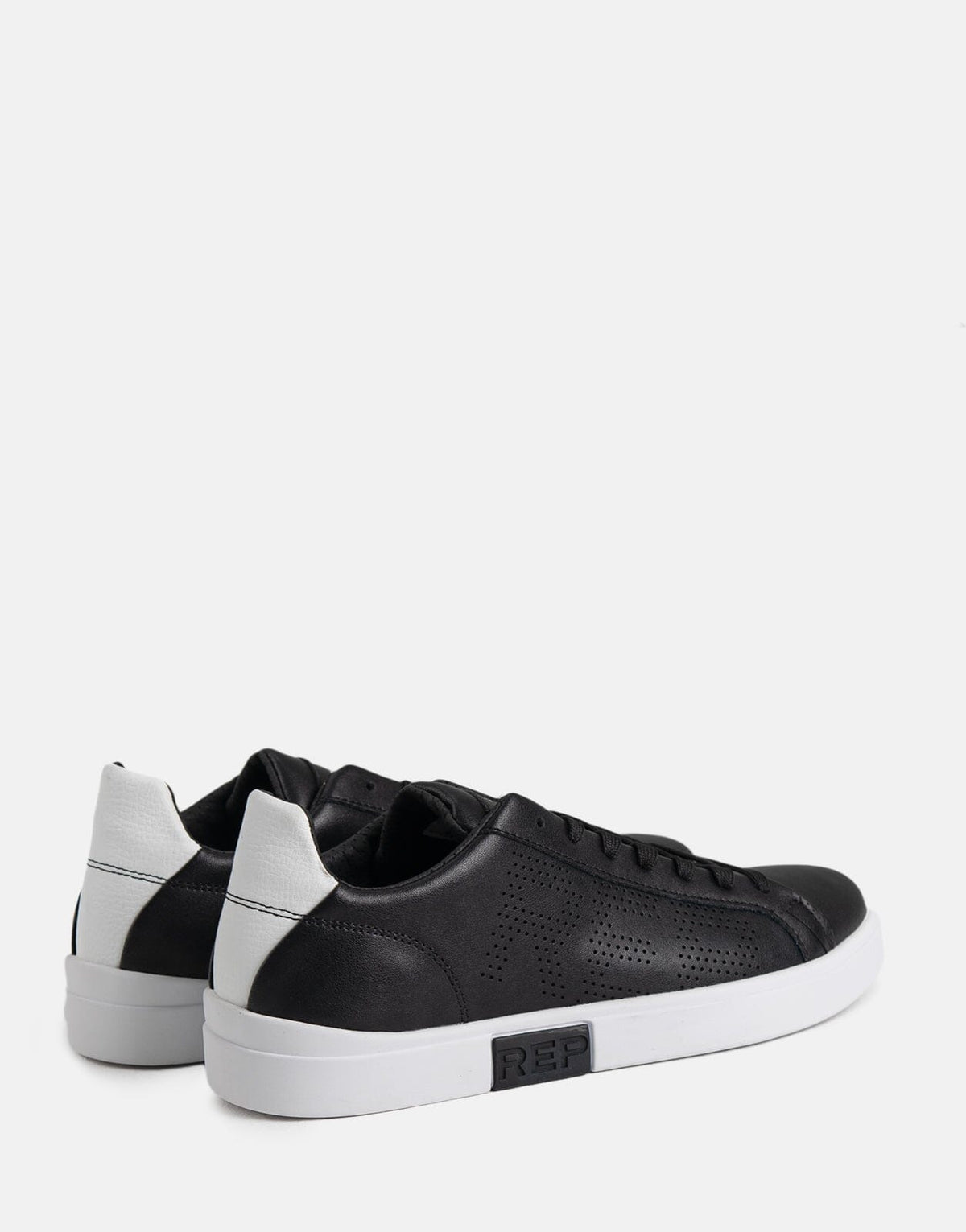 Replay Polys Studio Black/White Sneakers