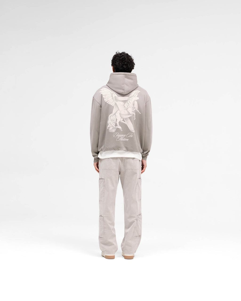 Elegance In Motion Hoodie - Thunder