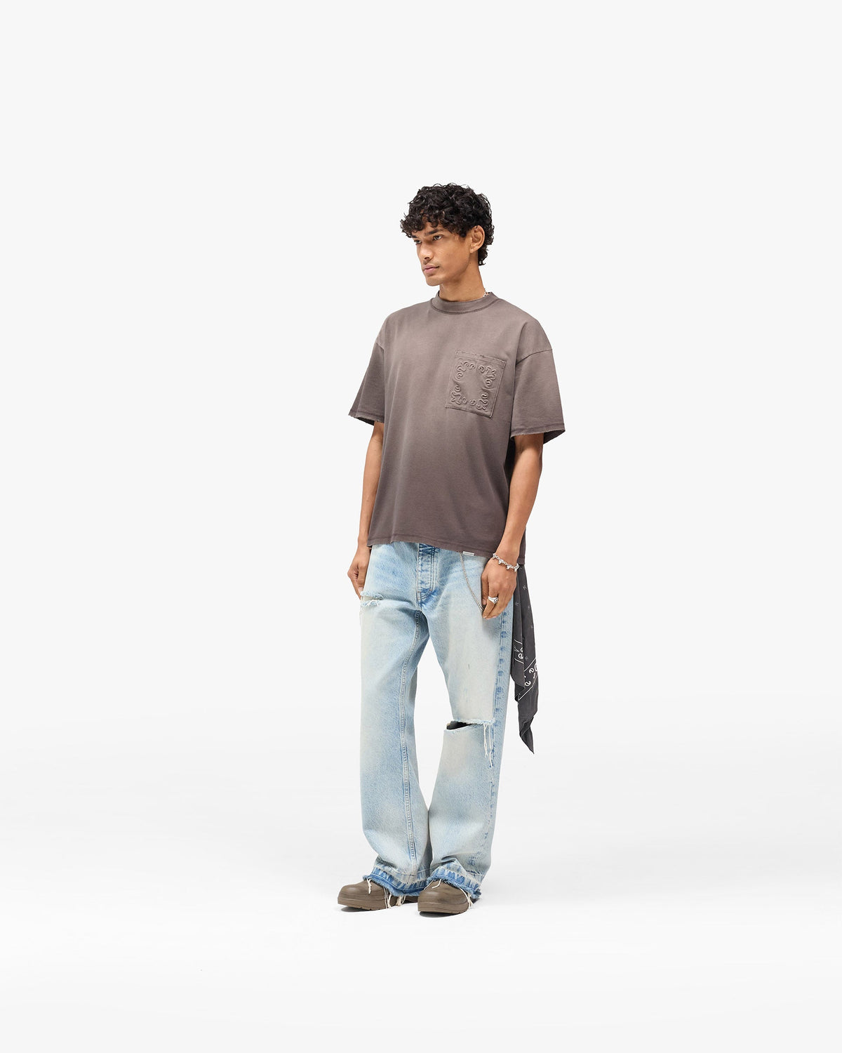 Represent X Hunter T-Shirt - Stained Brown