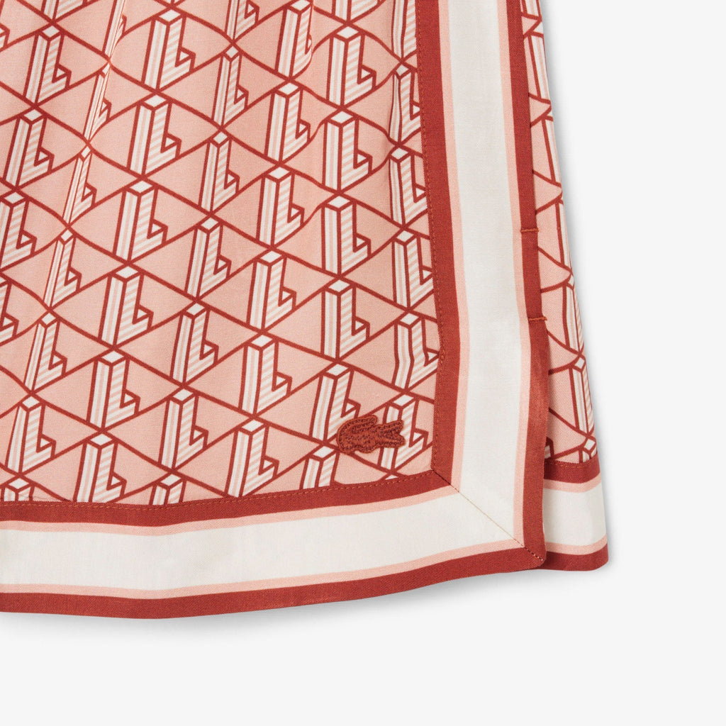 Lacoste Fluid Monogram Print Shorts - view 3