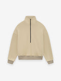 Fleece Half Zip Mockneck