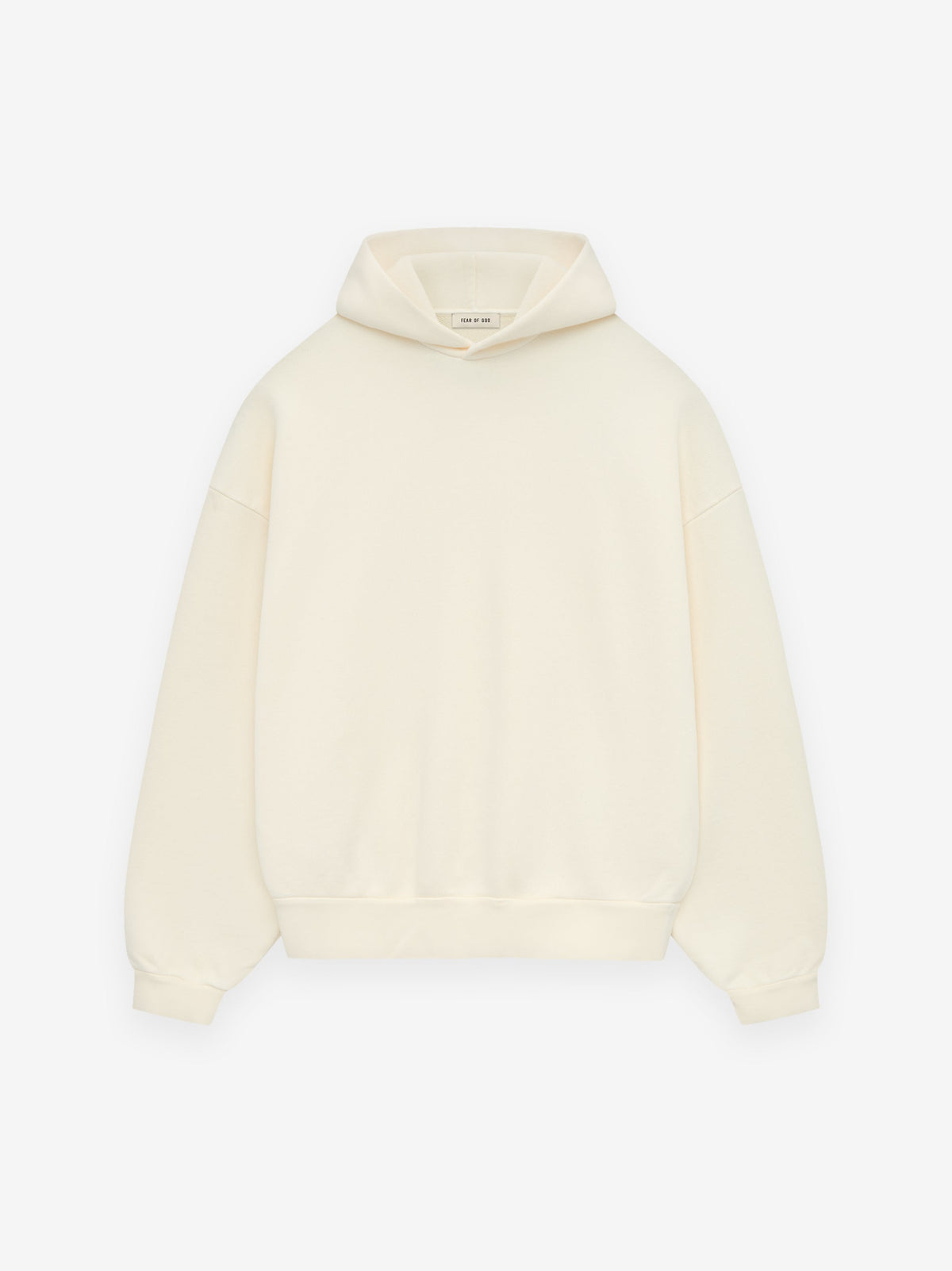 French Terry Overlapped Hoodie