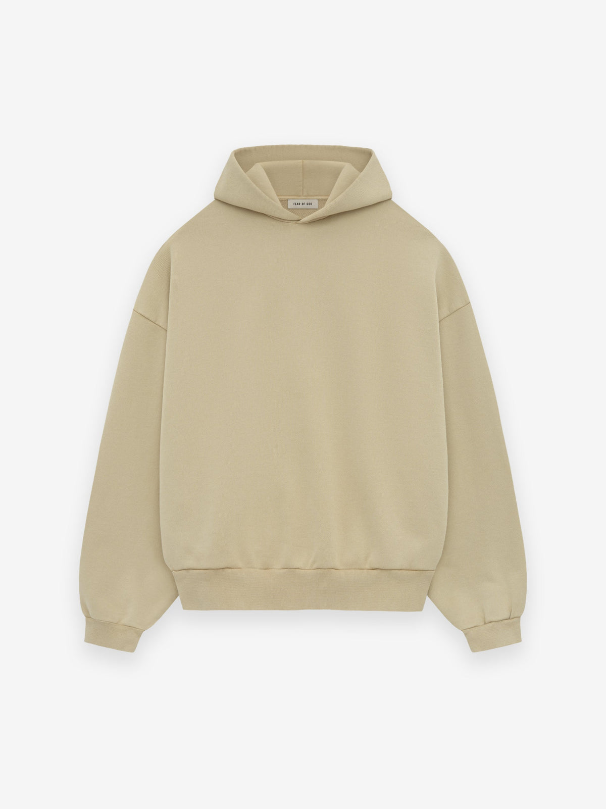 French Terry Overlapped Hoodie