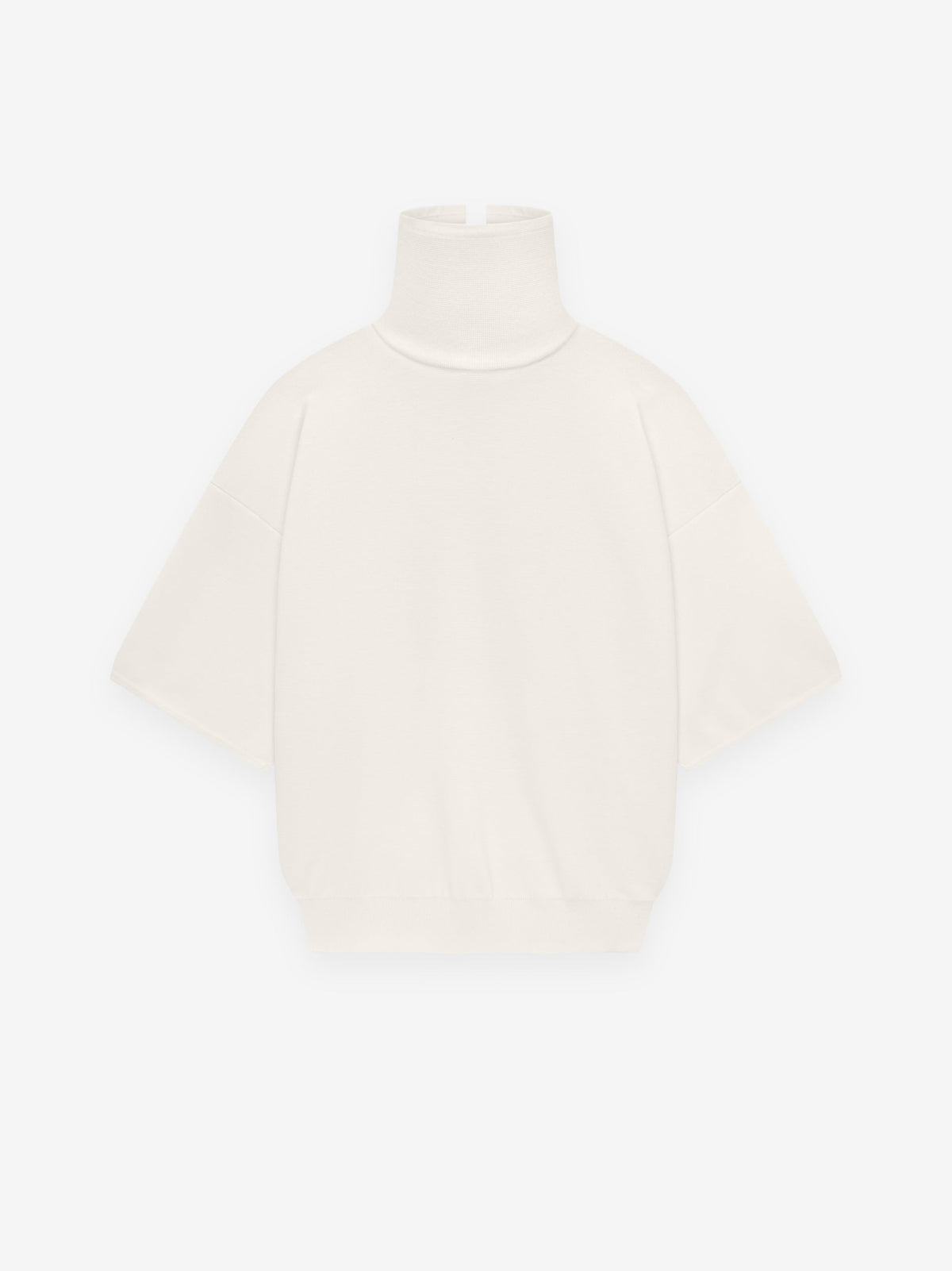 Merino Knit High Neck Tee
