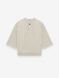 Fine Knit Henley Tee