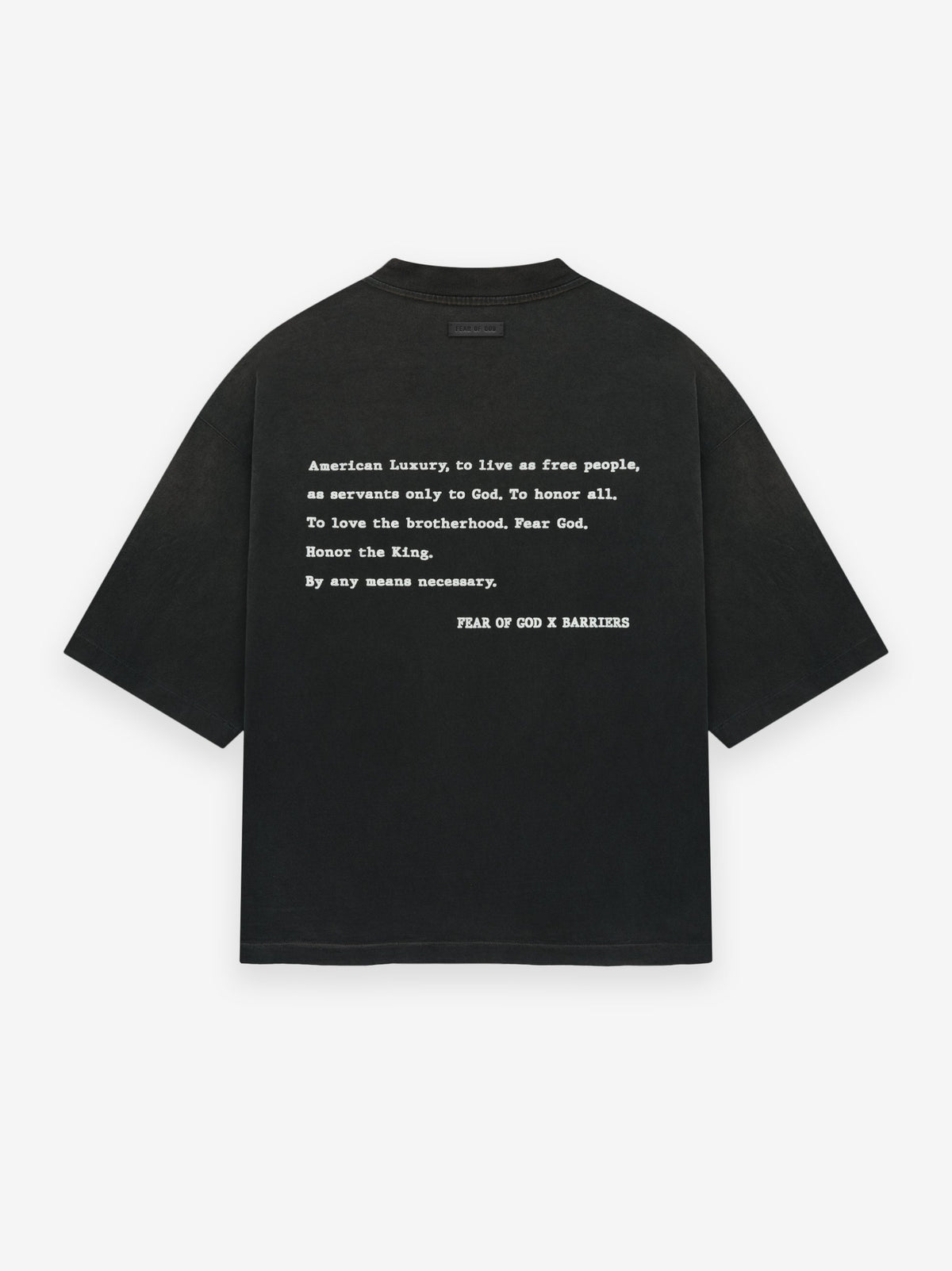 Off Black "American Luxury" S/S Tee