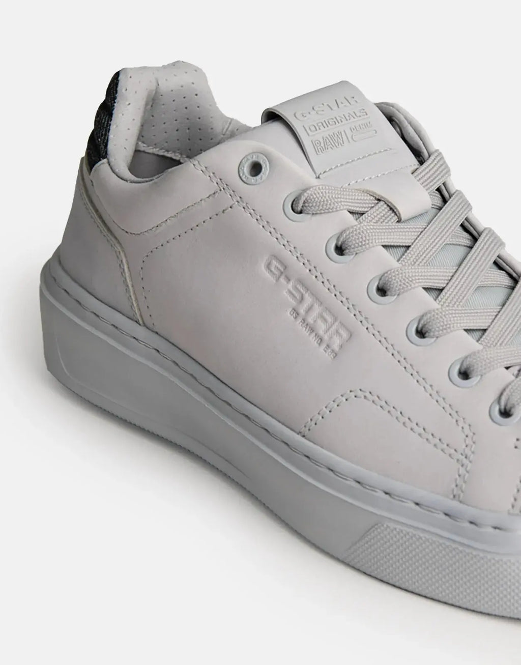 G-Star RAW Rovic IV Nubuk Tonal Sneaker Lt Grey