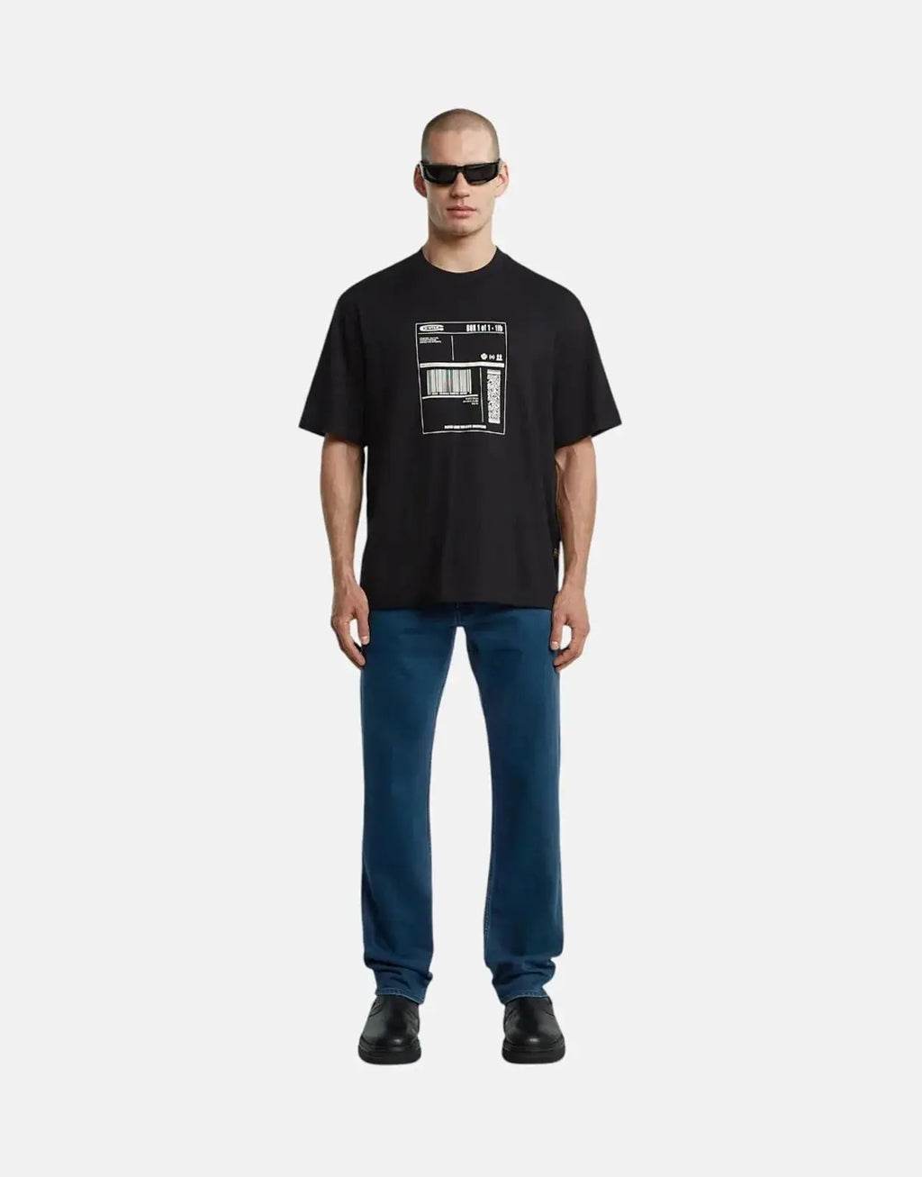 G-Star RAW Shipping Graphic Boxy Black T-Shirt