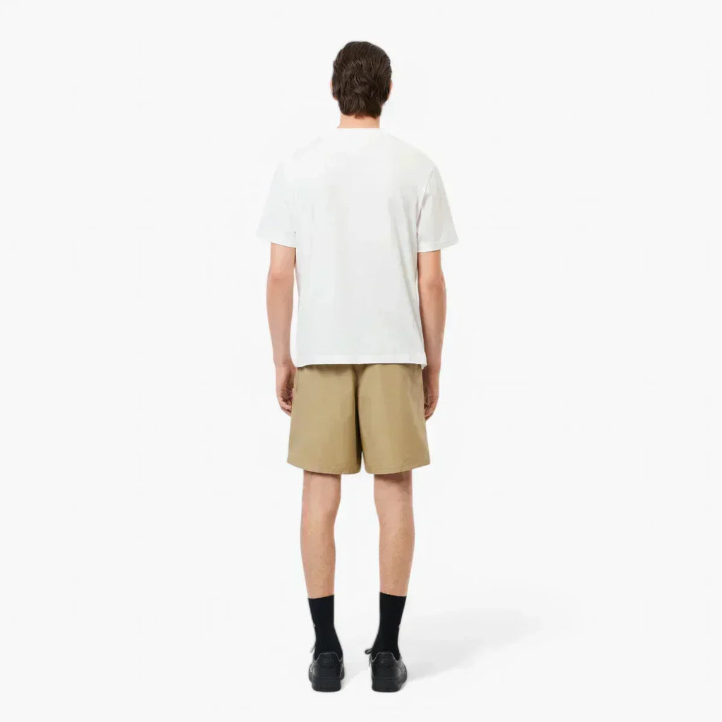 Relaxed Fit Poplin Shorts