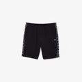 Lacoste Logo Stripe Fleece Jogger Shorts