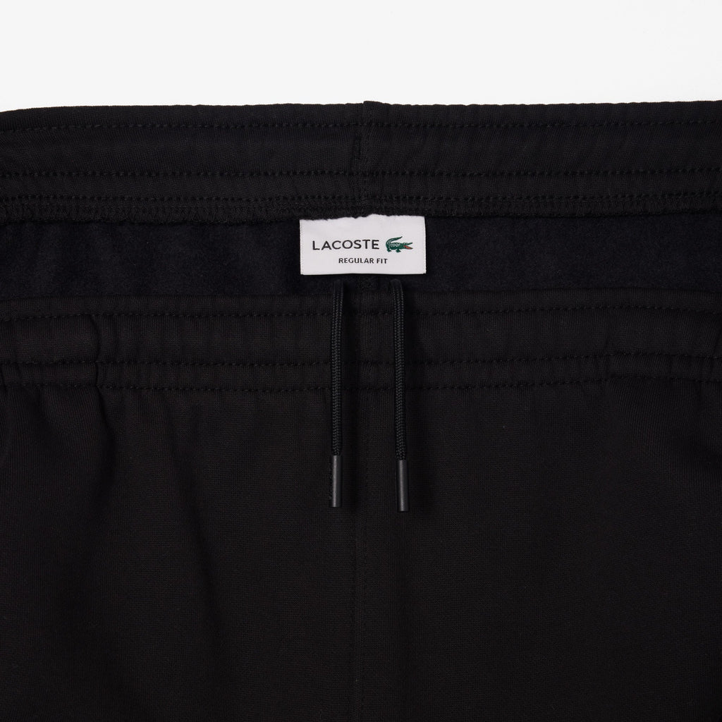Lacoste Logo Stripe Fleece Jogger Shorts - view 3