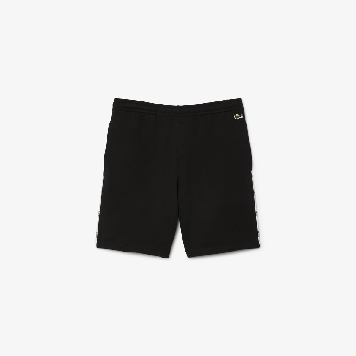 Lacoste Logo Trim Cotton Fleece Shorts