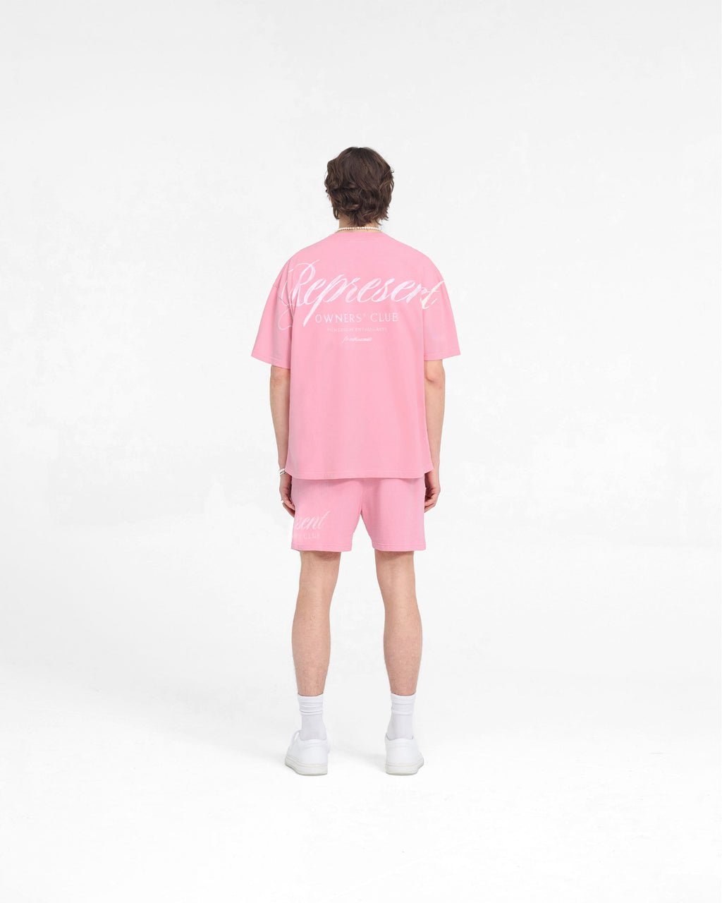 Represent Owners Club Script T-Shirt - Pink