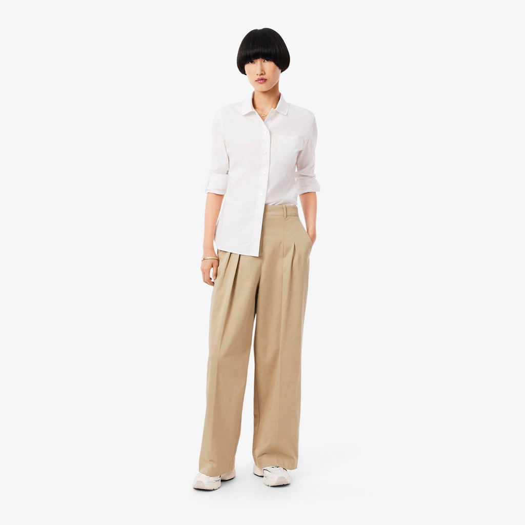 Lacoste Wide Fit Stretch Gabardine Chino Pants - view 2