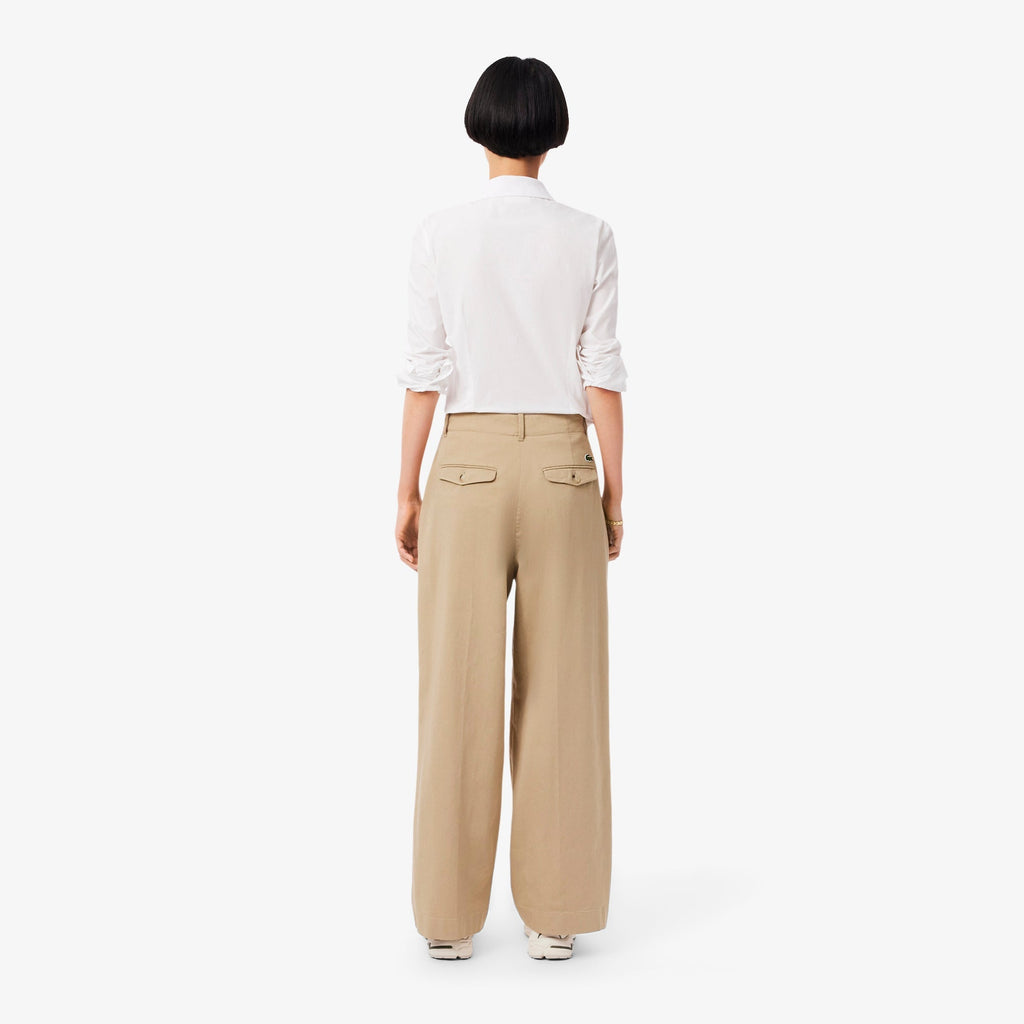 Lacoste Wide Fit Stretch Gabardine Chino Pants - view 4