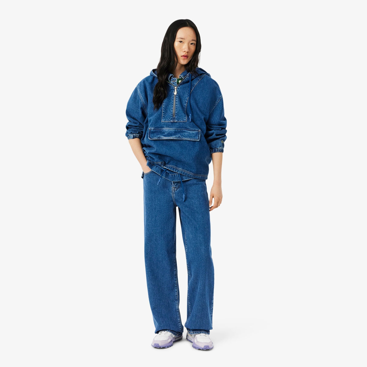 Lacoste Wide Fit Denim Jeans - view 2
