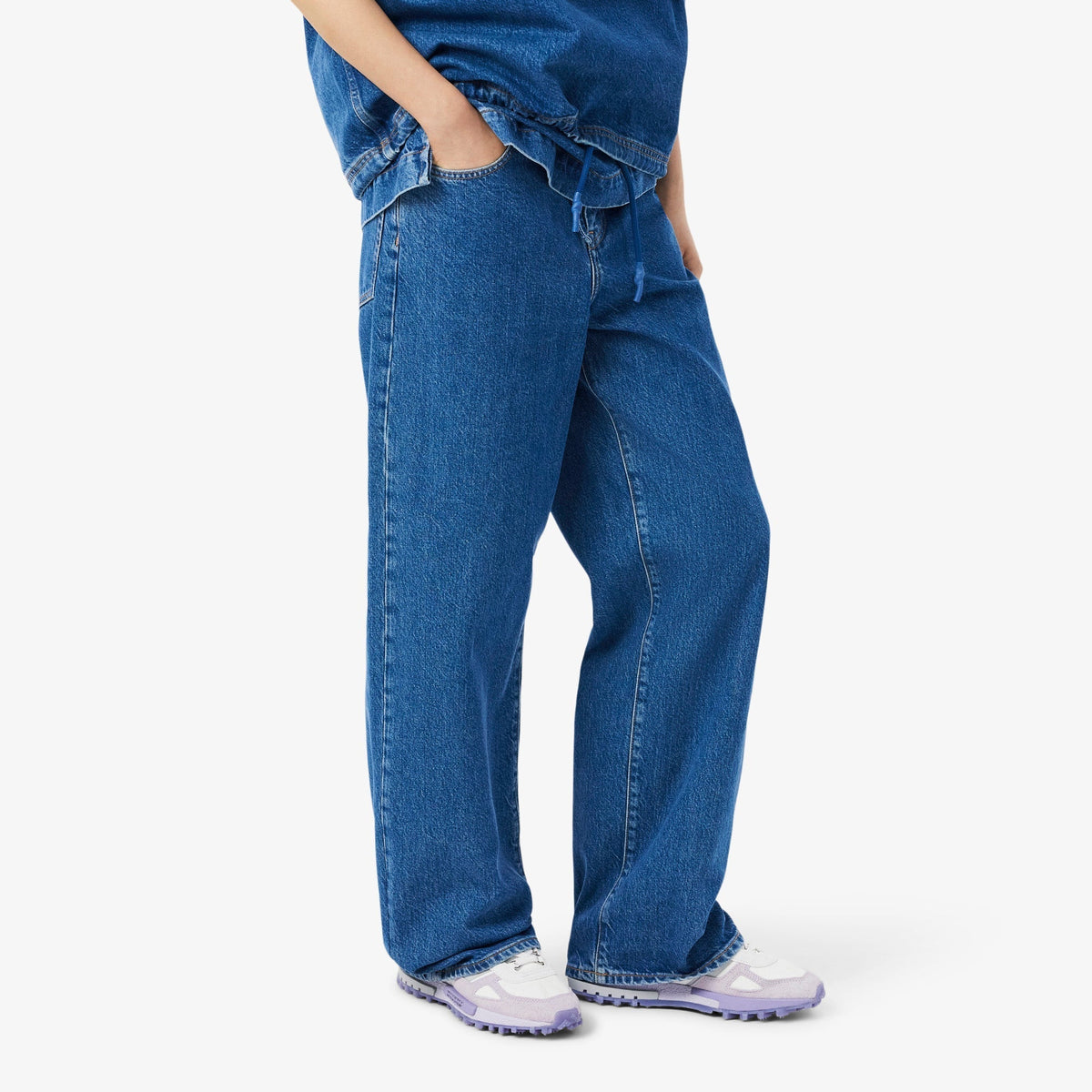 Lacoste Wide Fit Denim Jeans - view 3