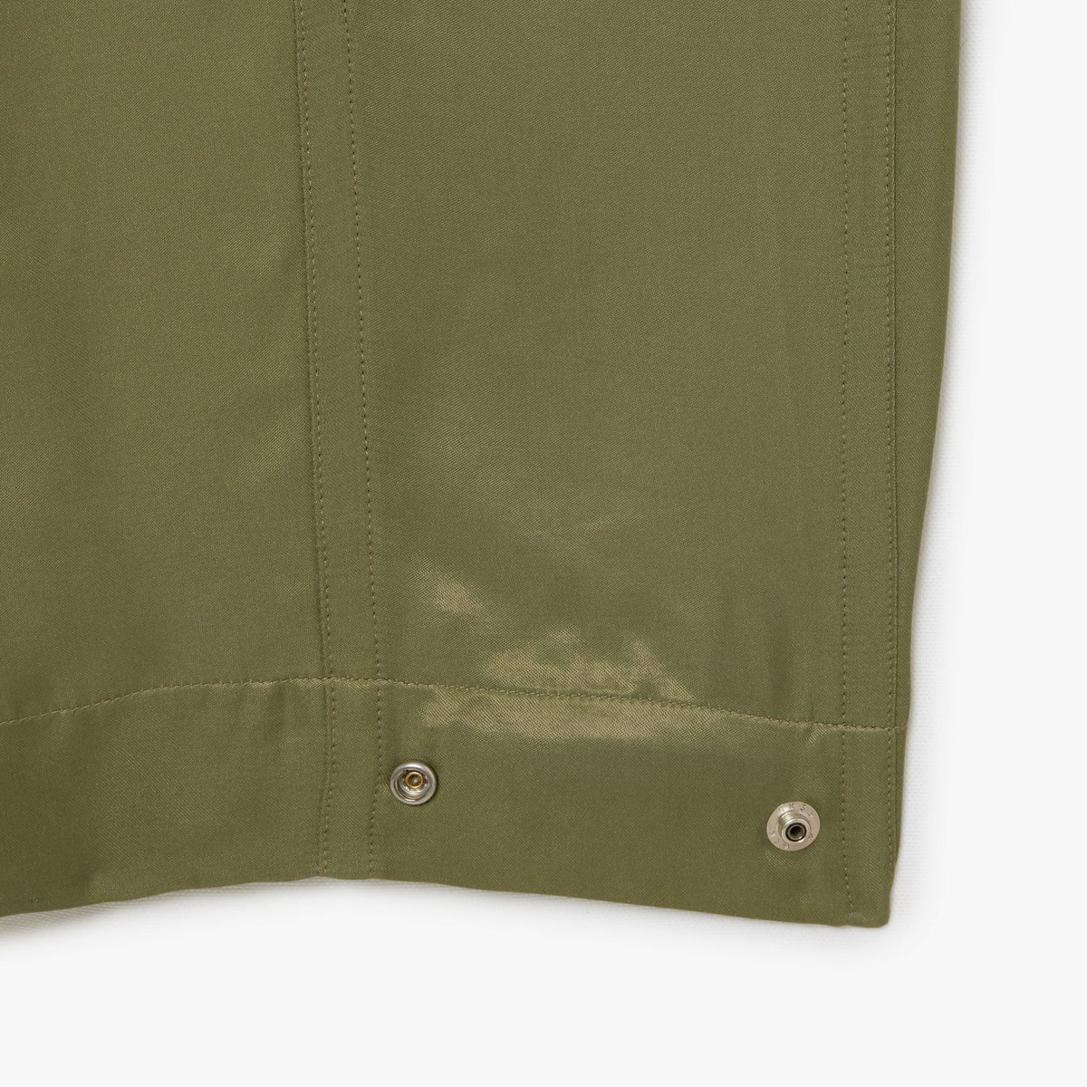Lacoste Oversized Satin Cargo Pants - view 3