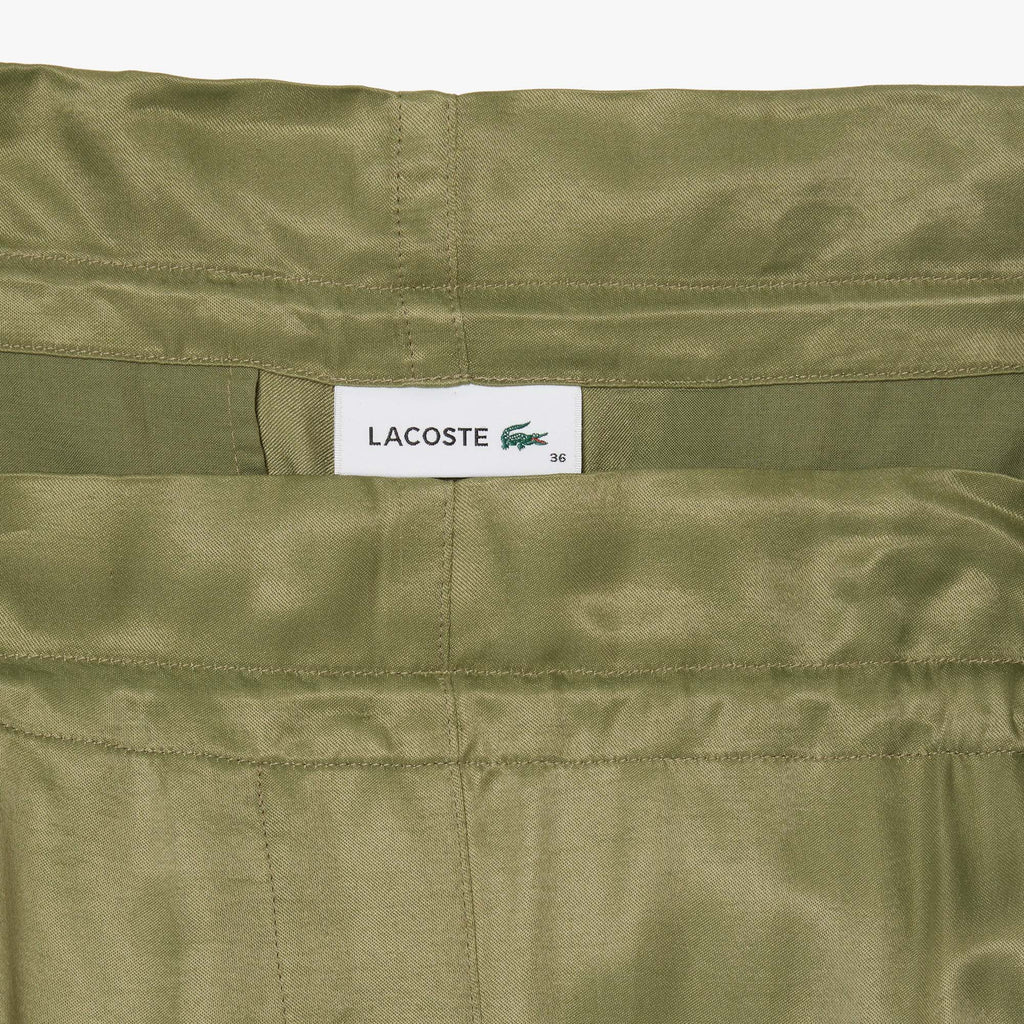 Lacoste Oversized Satin Cargo Pants - view 5